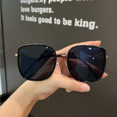 China Other New Korean Style Street Sunglasses Shooting Vintage With Big Rims Sunglasses for sale