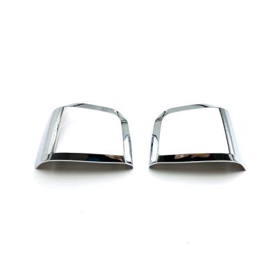 China 3M Adhesive Tape ABS Chrome Door Mirror Cover For Toyota Hiace Commuter H300 2019 Accessories for sale