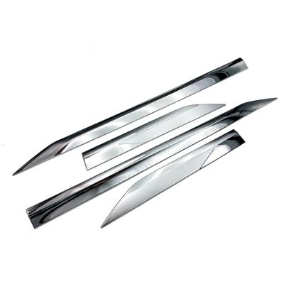 China ABS Chrome Chrome Side Panel Door Body Kits Molding Trim With For Toyota RAV4 2019 2020 Car Accessories for sale