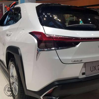 China ABS Chrome For Lexus UX200 UX250h UX260h 2019 2020 ABS Chrome Rear Tail Lamp Light Trims Cover Car Accessories for sale