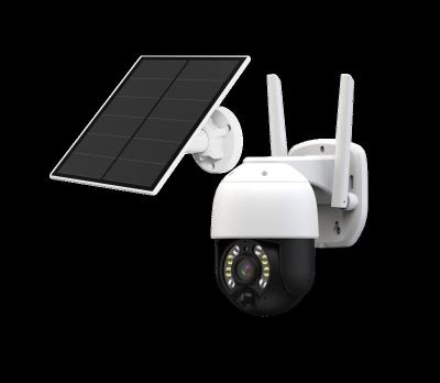 China Human Motion Tracking Icsee Ptz Wireless Wifi Security Battery Camera Sim Card 4g Outdoor Solar Powered Camera for sale