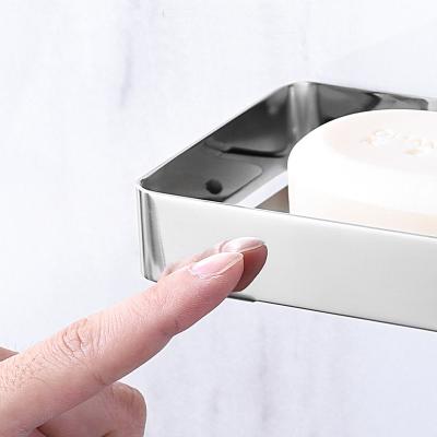 China Amazon Hot Sale Stainless Steel Bathroom Wall Mounted Soap Dish for sale