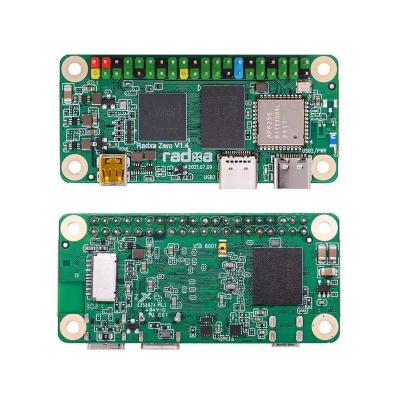 China Learning By Instruction Radxa Zero 64bit Quad Core Based 32/64/128gb Mini Sbc Development Amlogic S905y2 Chip Quad Cortex-Core Power for sale