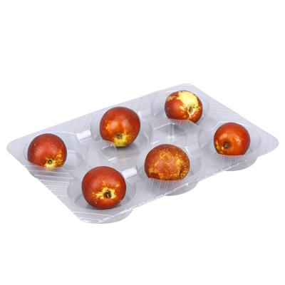 China Custom Clear PVC Food Candy Blister Chocolate Fruit Chocolate Fruit Blister Packing Tray for sale