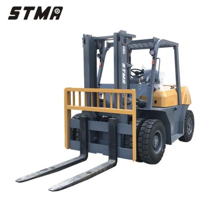 China Chinese high quality forklift 7000kg building material stores 7 ton diesel forklift price with Cummins Engine optional for sale