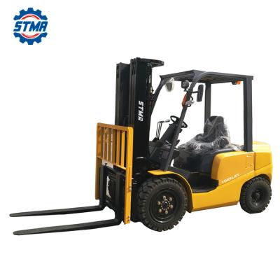 China Mini building material stores forklift 1 ton 1.5 ton 2 ton 2.5 ton good forklift manufacturer from china supplier STMA for sale