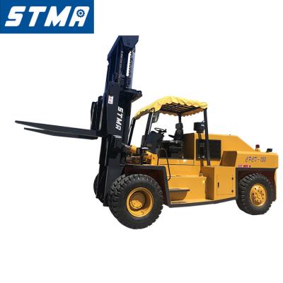 China High Efficiency STMA 10 Ton 12 Ton 13 Ton 15 Ton Forklift Tractor Loader With Optional Cab With Air Conditioner for sale