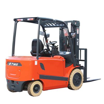 China Building Material Stores Low Price 2 Ton Electric Forklift Low Price Shelf Turning Forklift FB20 With ZAPI Controller for sale