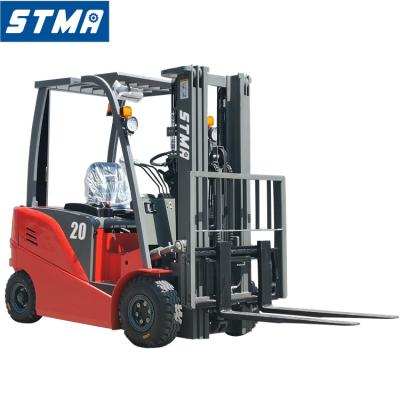 China High efficiency STMA 2000 kg 2t electric smart forklift mini electric forklift with ce for sale