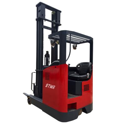 China Garment Shops STMA Reach Truck 1.6t 1.6 Ton 1.6ton 1600 Kg Capacity Forklifts 7 Meter Reach Truck for sale