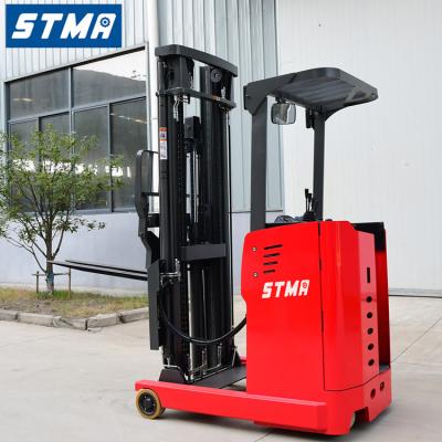 China High Yield STMA Stacker 1.5ton 1.6ton 2ton Electric Narrow Reach Truck 12m for sale