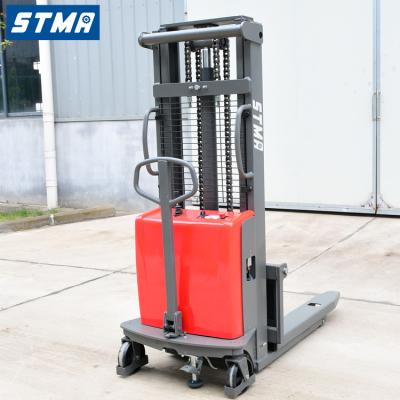 China High Efficiency STMA Semi Electric Stacker 2000kg With 3500mm Lifting Height for sale