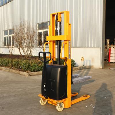 China Semi automatic forklift 500kg 1000kg 1500kg 2000kg for hotels with attachments for sale