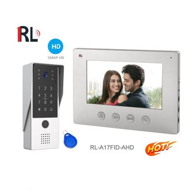 China Open Wireless Video 1080p Video Doorbell Camera Intercom Wireless Video Ring Doorbell Smart Door Phone with Fingerprint to Open for sale