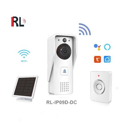 China Open tuya 1080p intercom doorbell camera smart video doorbell wifi wireless ring chime for sale