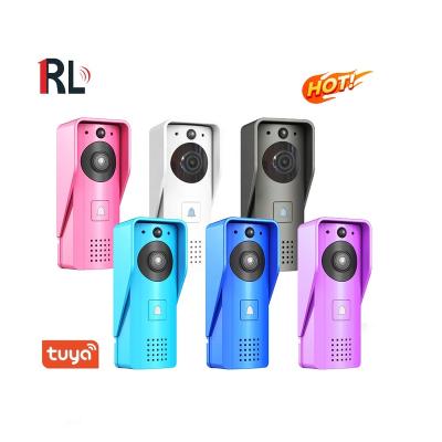 China Open tuya smart video dootbell camera 1080p doorbell chime ring wireless wifi for sale