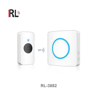 China 1000 82 easy to install wifi smart home waterproof wireless doorbell ac ring wireless doorbell for sale