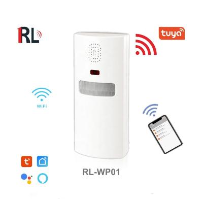 China hot sale wifi indoor motion sensor tuya alarm system home personal alarm without siren sound for sale