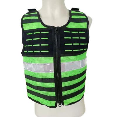 China Cheap Wholesale Fluorescent Mesh Traffic Water Proof Custom Work Safety Reflective Vest Hi Vis for sale