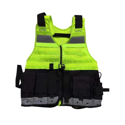 China Wholesale Water Proof Visibility Tops Tactical Safety Reflective Men Combat Tactical Vest for sale