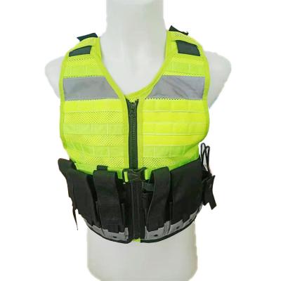 China Water Proof High Visibility Adjustable Reflective Outdoor Safety Tactical Vest for sale