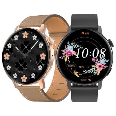 China Touch Screen Lady Smart Watch DT3 Mini BT Call IP68 Waterproof DT3 Series Women Sports Smartwatch Round Screen Heart Rate Monitor Wristband for sale