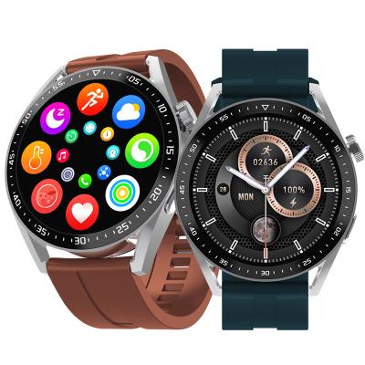 China Touch Screen 1.39 Inch Sports Smart Watch Men Fitness Tracker IP67 Waterproof Wireless BT Call Charger Blood Glucose Monitor HW28 Smartwatch for sale