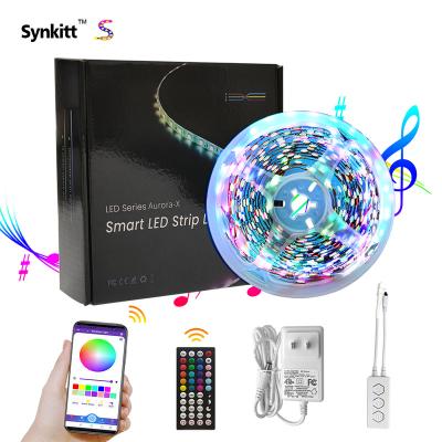 China Sync With Music High Quality Flexible Led Decoration Lights Accessible Dream Color Lights Band Sync In MS Chain With Music for sale