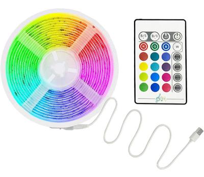 China Other 8.2 ft led strip lights control sync to music led lights kit with remote RGB 5050 room 40-60 inch TV for sale