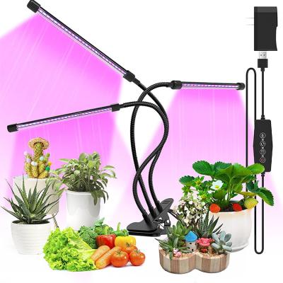 China FLOWER 5V USB Full Spectrum Led Grow Light Indoor Lamp Flexible Strip Clip Dimmable Led Grow Light for sale