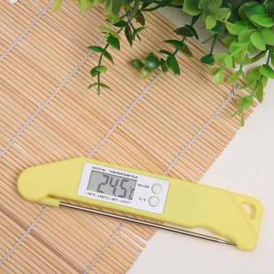 China Kitchen Cooking\Baking\BBQ\Digital Electronic Food Cooking Thermometer Smoking Instant Read Meat Thermometer with Folding Internal Probe for sale