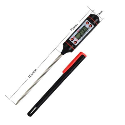 China Quick Response JR 1 Digital BBQ Meat Thermometer Kitchen Probe Liquid Water Milk Oil Oven Thermometer JR-1 for sale