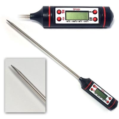 China Quick Response Digital Cooking Thermometer Probe Temperature Kitchen Food BBQ Meat Grill TP101 for sale