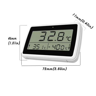 China 24 Hours Measuring Thermometer Temperature With Alarm Fridge Thermometer MINI Baby Room Electronic Thermometer for sale