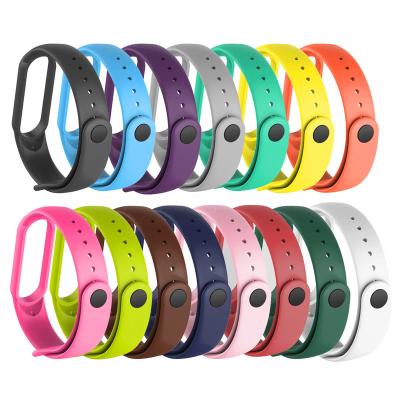 China Sport Silicone Breathable Replaceable Watch Band MI 6/5/4/3/2/1 for sale