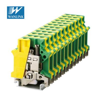 China USLKG16 Grounding Phoenix Din Rail UK Type TB 12-4AWG for sale