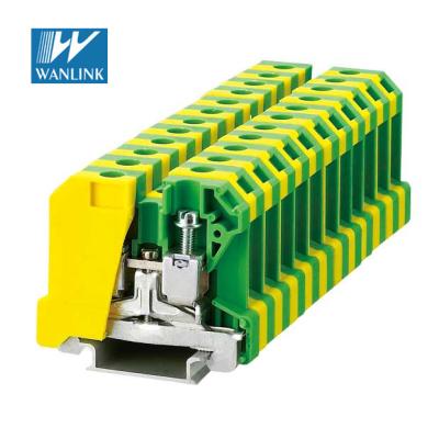 China weidmuller rail test ground earth CE ROHS EK16/35 SAK din terminal block TB 24-8AWG for sale