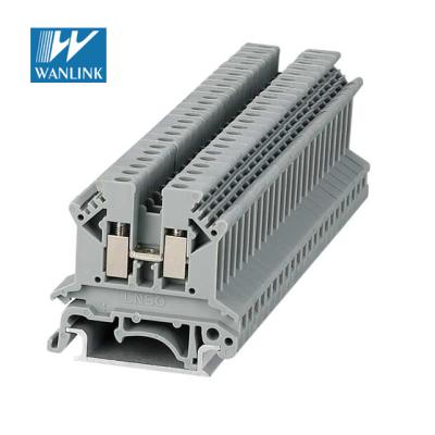 China CE Approved Type pheonix Screw Rail Mounted Terminal Blocks UK2.5B 24 - 12AWG for sale