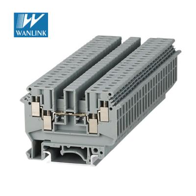 China CE Approved Type Phoenix Screw Rail Terminal Blocks UDK2.5 24 - 12AWG for sale