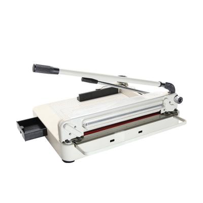 China Easy Cut Common Paper Deep Operate Manual Paper Cutter 868 A3 Guillotine Paper Trimmer for sale