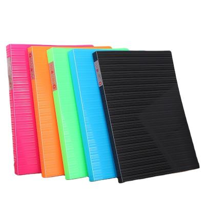 China PP Lined A4 PP Folder With Pocket School Office Information Display Clear Plastic Skills Folder for sale