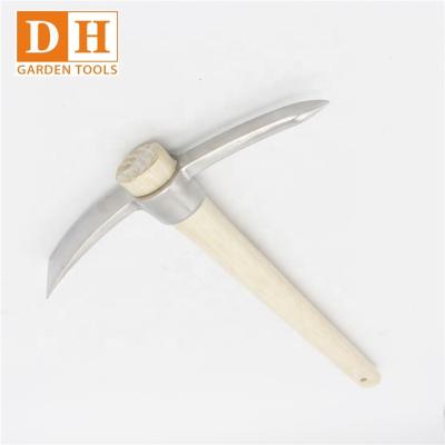 China FarmingTool Pickaxe Equipment Half Roll Forged Steel Pickaxe for sale