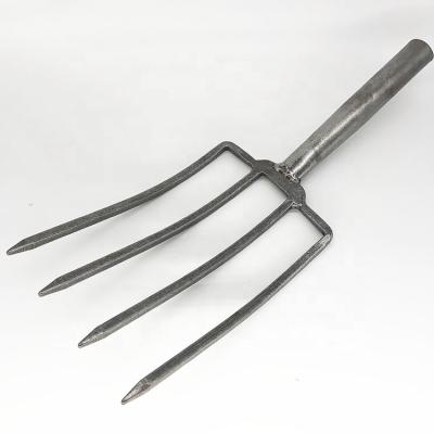 China STEEL the silver fork which sells well in Europe garden fork for sale