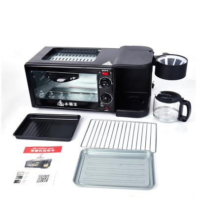 China Multifunctional Hotel Breakfast Maker 3 in 1 Oven Electric Breakfast Maker Coffee Maker for sale