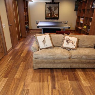 China Modern Unique Latin Species UV Lacquered Engineered Hardwood Flooring JATOBA CUMARU TOGERWOOD PPE for sale