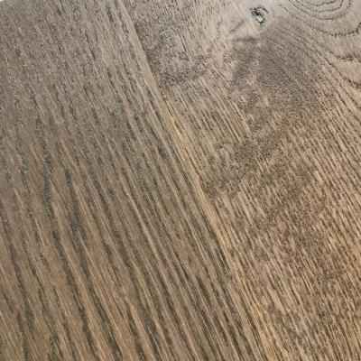 China Fudeli Brown 2020 Modern Color Oil System Oxy stained&oiled smoked gray engineered oak flooring for sale