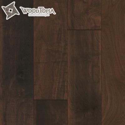 China Fudeli Modern Walnut Multilayer Engineered Wood Flooring for sale