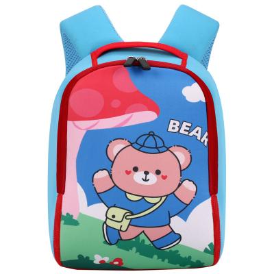 China New Waterproof Small Dinosaur Kids Backpack Anti-lost Cartoon Unicorn Children Schoolbag With Kindergarten Pendant for sale