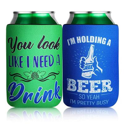 China Waterproof Hot Selling Sublimation Printing 4 In 1 Us To Warehouse Customized Neoprene 6 Tube Beer Can Cooler For Sale for sale