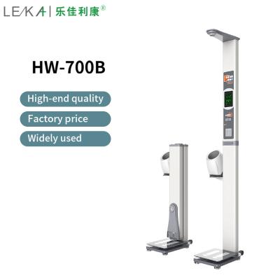 China Tecnología ultrasónica Escala electrónica de altura de grasa corporal 200 kg para uso médico y personal en venta